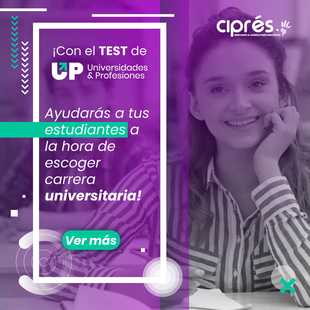Post for En UP Universidades y Profesiones puedes realizar una prueba de orientación profesional